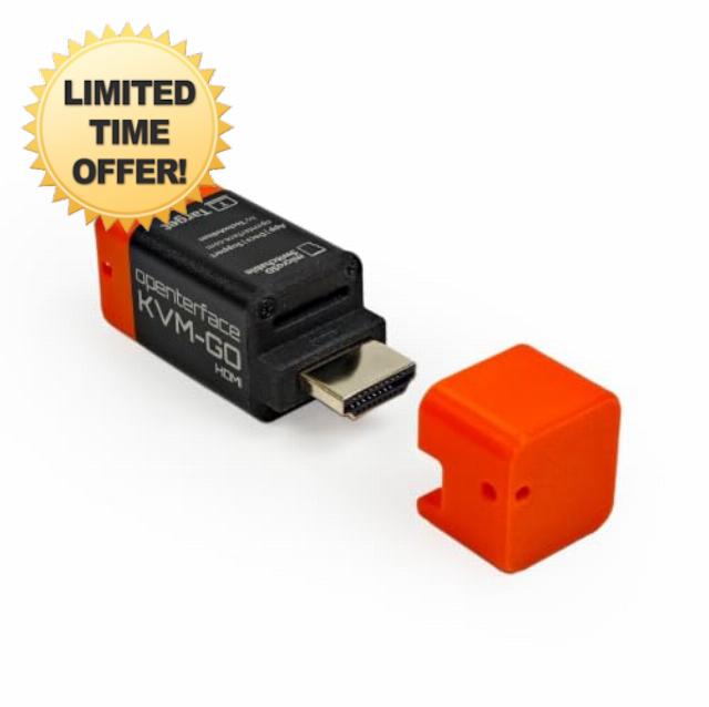 KVM-GO HDMI USB KVM Console Adapter for PCs and Servers                                                          BIOS Access • HDMI KVM • Network-Free Control • microSD File Transfer • Cross-Platform Host App