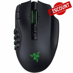 Razer Naga V3 Pro - MMO Wireless Gaming Mouse with Swappable Side Plates (HyperScroll Tilt Wheel Gen-2