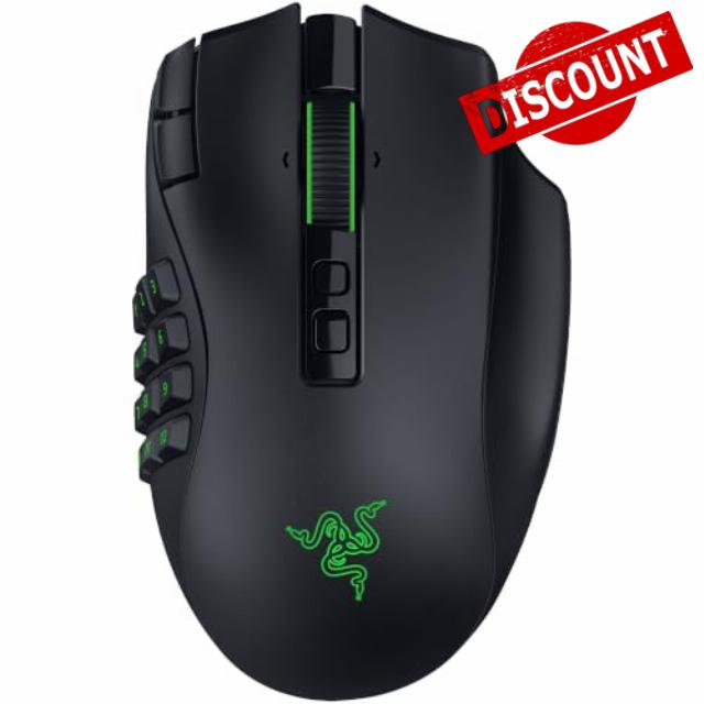 Razer Naga V3 Pro - MMO Wireless Gaming Mouse with Swappable Side Plates (HyperScroll Tilt Wheel Gen-2