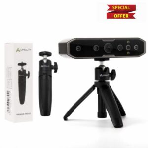 Creality Handle Tripod for Otter/Raptor 3D Scanner 1/4" Standard Thread                                                          Mini Extension Pole Tripod Stand Lightweight Portable Scanner Stabilizer