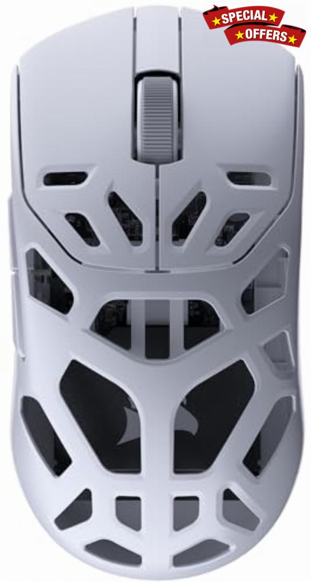 Corsair SABRE v2 PRO Wireless MG FPS Gaming Mouse – White                                                          33