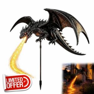Solar Dragon Fire Garden Light