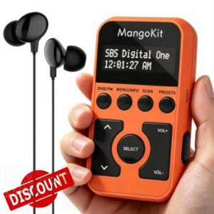 MP1 Rechargeable Pocket DAB/FM Radio