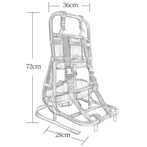 Folding Bag Frame for Equipment Hiking Outdoor