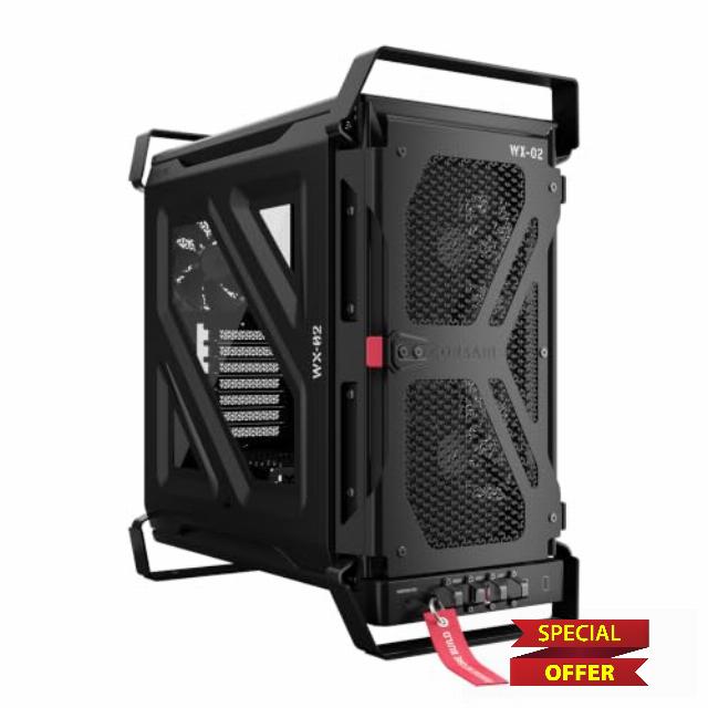CORSAIR WARTHOG RS Airflow Durable Mid-Tower PC Case – Black