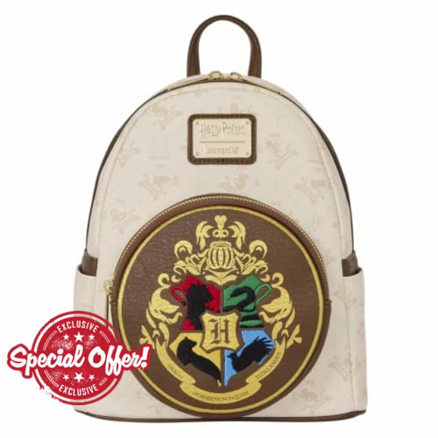 Loungefly Warner Brothers - Harry Potter - Mini Backpack - Amazon Exclusive - Premium Vegan Leather - Gift Idea - Official Merchandise - for Boys