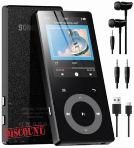 64GB MP3 Players with Bluetooth 5.3