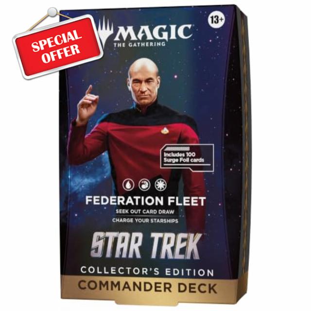 Magic: The Gathering | Star Trek Collector's Edition Commander Deck - Federation Fleet (English Version)