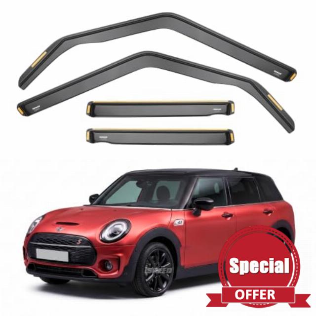 ISPEED Wind Deflectors For Mini Clubman F54 2015-2024 4pc Set | Keep Your Car Ventilated In Rain & Wind