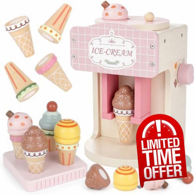Airlab Wooden Ice Cream Shop Toy