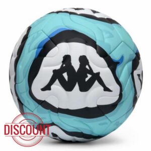 Kappa Helium 20.1F Football Thermobonded - White/Black - Size 5                                                          Thermobonded 6-panel football with micro-textured casing and aerodynamic relief for professional use.