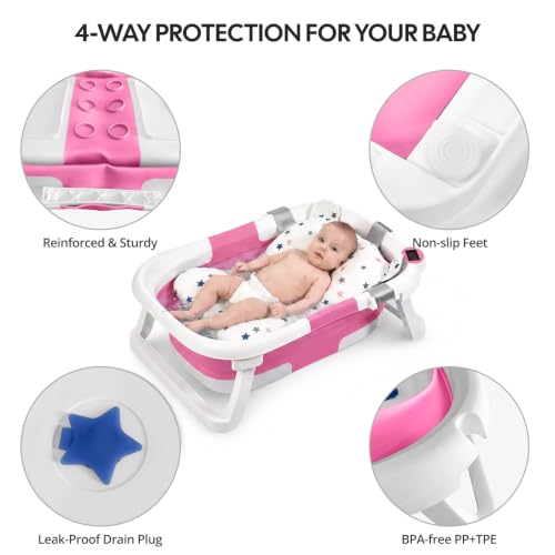 Rose                                                          Compact Baby Bathtub