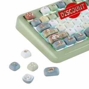 KiiBOOM Keycap Set - Little Shroom Pack