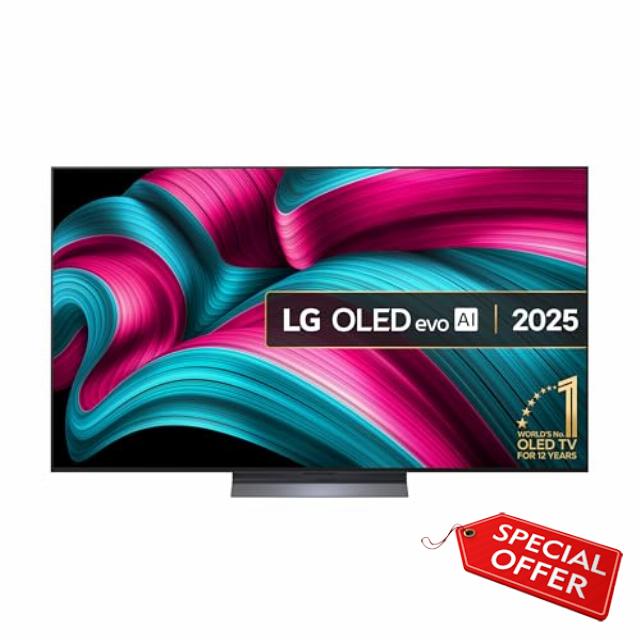 LG OLED65C55LA 65-Inch OLEDevo 4K UHD Smart TV