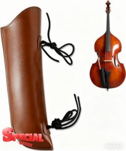 Leather Upright Bass Bow Quiver