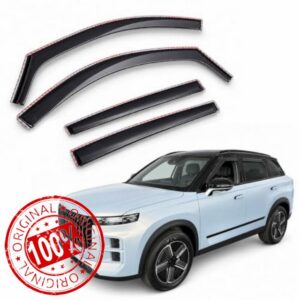 J&J AUTOMOTIVE Wind Deflectors for Jaecoo 7 LSE 2023-up Set of 4pcs Black Tint