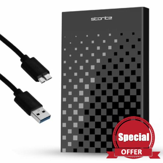 Storite 1TB External Hard Drive USB 3.0                                                          Portable