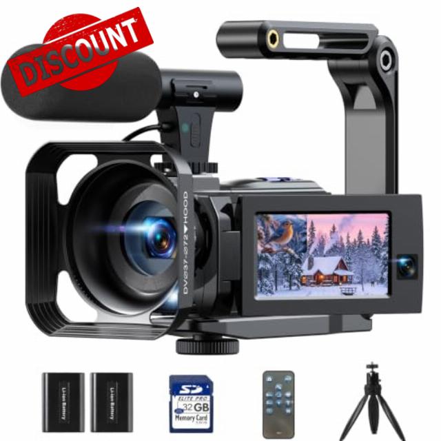 Camcorder Video Camera 5K