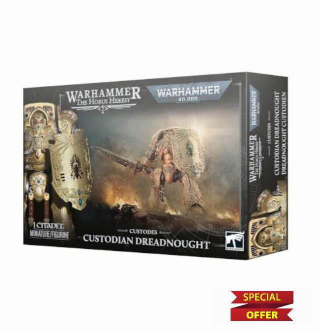 Games Workshop - Custodes: Custodian Dreadnought                                                          Warhammer 40