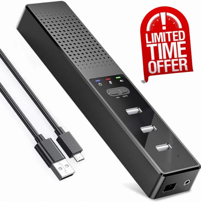 3 in 1 USB Computer Speaker with Microphone
