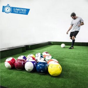 Leather Football Pool Kick Billiards Set
