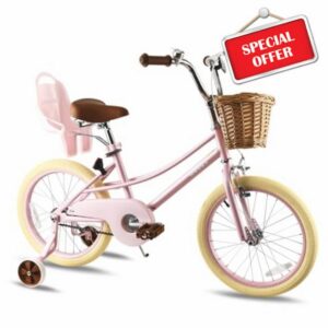 RULLY Girls Bike 12/14/16/18/20 Inch for Ages 2-10