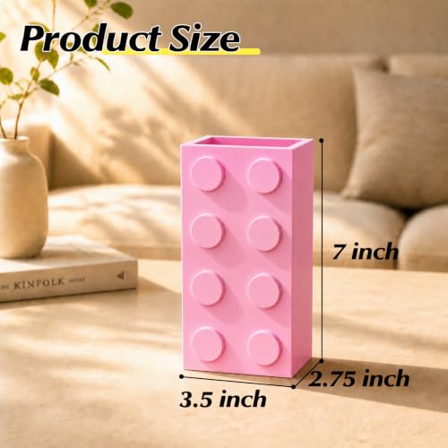 Gift for Lego Flowers Lover(vase only)-Pink