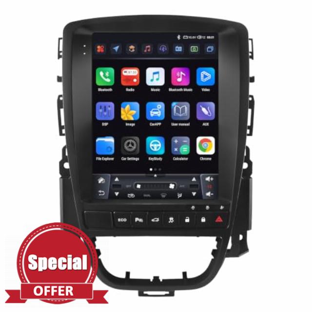 Carplay Car Stereo For Vauxhall Astra J 2009-2015 64GB DAB+Radio 9.7"Android 15 Auto GPS Sat Nav Bluetooth Player Audio Video Player GPS