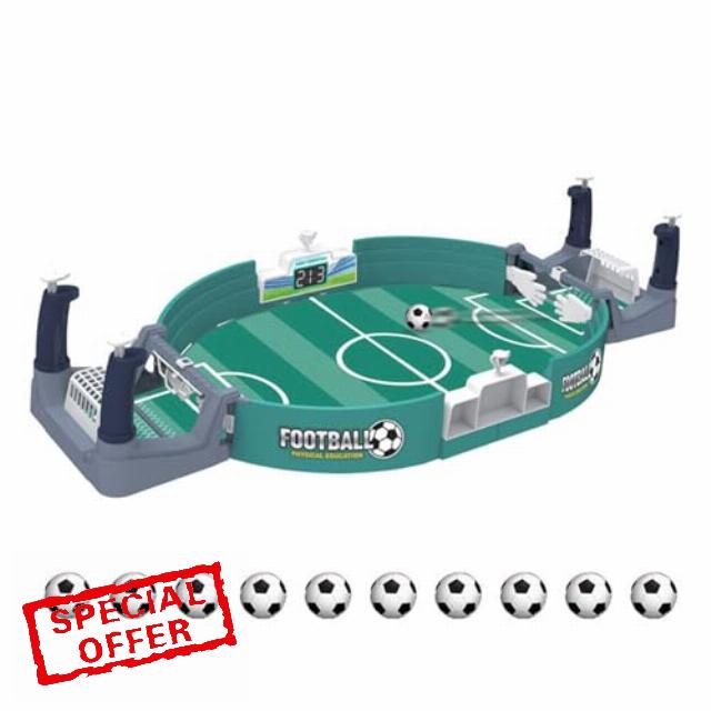 2 Player Table Football Game Set ABS Strong Compact Design                                                          Easy Setup Compact Size Ideal for Home Work Space or Party Use Promotes Family Connection and Fu