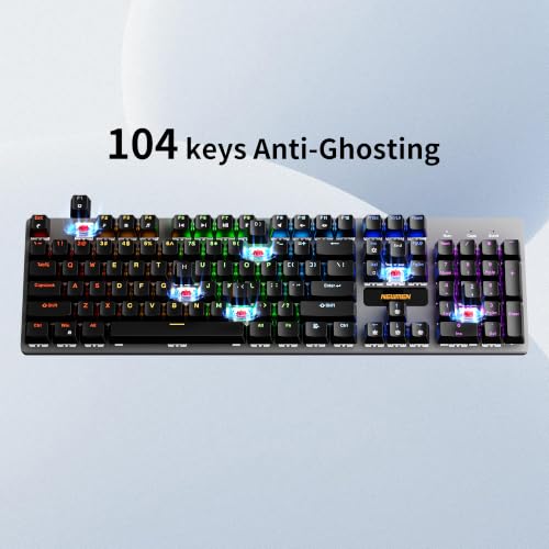 Anti-Ghosting 104 keys