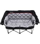MoverX Lightweight Moon Camping Chair, Padded Armchair, Folding Chair for Adults, Foldable Garden...