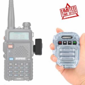 ABBREE Ham Radio Handheld Speaker Mic