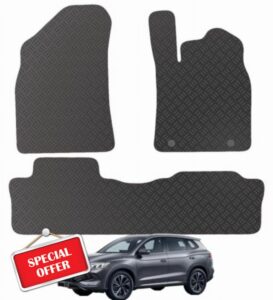 Rubber Car Mats For BYD Sealion 5 2026+ Onwards Tailored Fit Floor Mat Set Complete Accessory Black Custom Fitted - All Weather & Heavy Duty