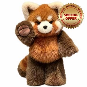 Running Red Panda Plush Toy