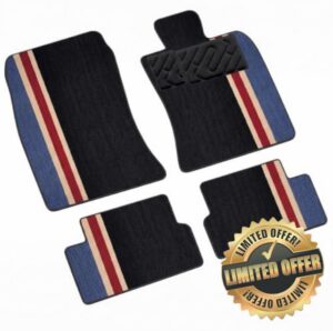 Car Mats Fit Mini Hatch R56 2007-2014 3 Door One Cooper S D SD JCW - Luxury Car Floor Mats Velour Carpet - Wear-Resistant - Car Accessories For 2007 2008 2009 2010 2011 2012 2013 2014