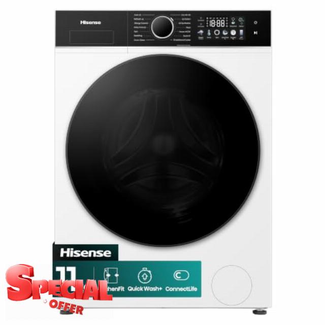 Hisense WF3I1143BWL 11kg Washing Machine