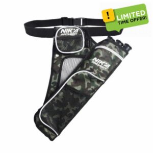 Archery Quiver 3 Protected Arrow Tubes Arrows Hip Quivers Waist Holder Bag                                                          Hip arrow quiver
