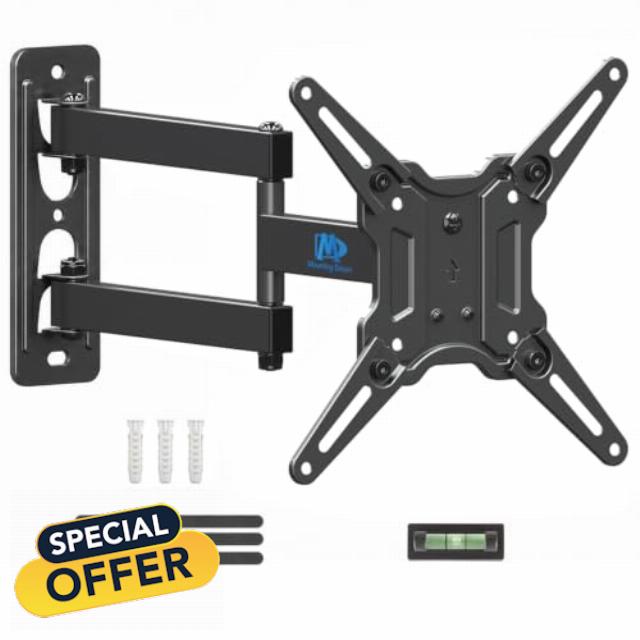 Mounting Dream Swivel TV Wall Bracket for 17-43" Max VESA 200x200mm