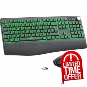 seenda COE500 Pro Bluetooth Backlit Keyboard and Mouse Multi-device