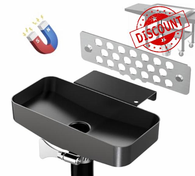 Wide Hook Rear Grease Drainage Funnel for Blackstone Griddle 36 inch with Magnetic Grease Gate
