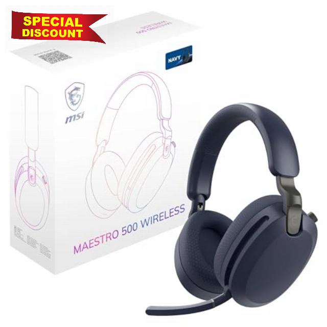 MSI MAESTRO 500 WIRELESS Navy Headset