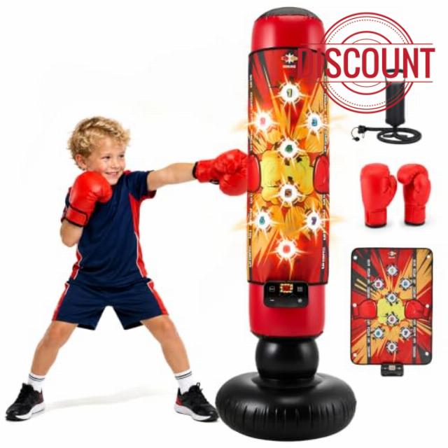 Interactive Kids Punching Bag
