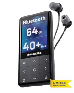 Oakcastle MP300 MP3 Player with Bluetooth