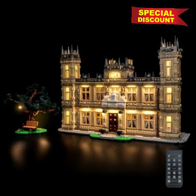 BrickBling Remote Control Light Set compatible with Lego Downton Abbey                                                          (No Model)