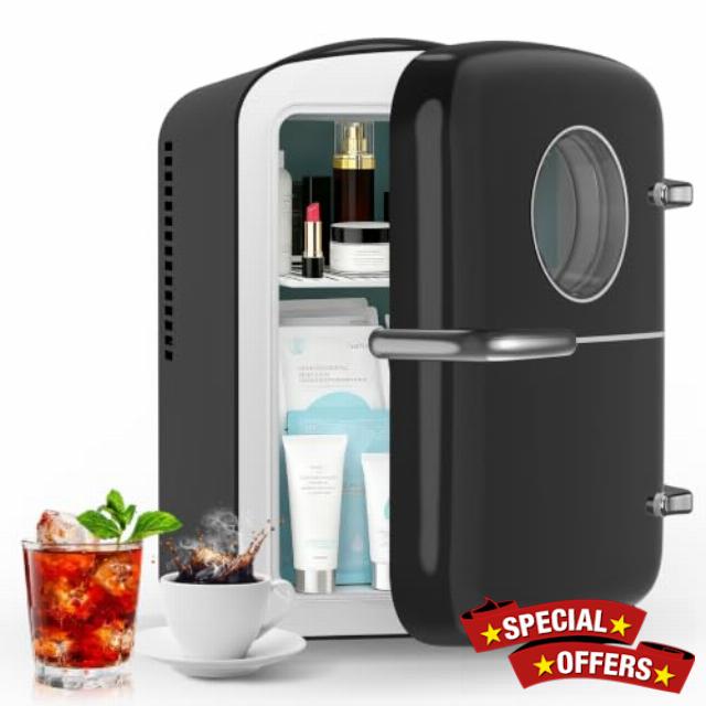 COWSAR 4 Litre/6 Can Mini Fridge