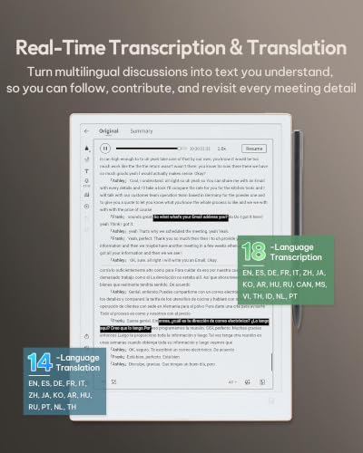 10.65" E-Ink Tablet