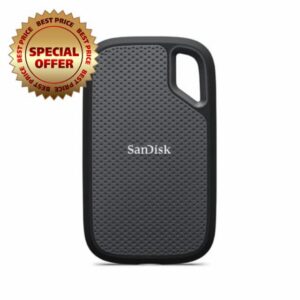 Sandisk Extreme Portable SSD - 1TB                                                          Up to 1000 MB/s read and 950 MB/s write speed for instant access and effortless backups