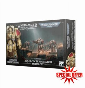 Games Workshop - Custodes: Aquilon Terminator Sodality                                                          Warhammer 40