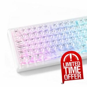 Transparent 136 Key Caps