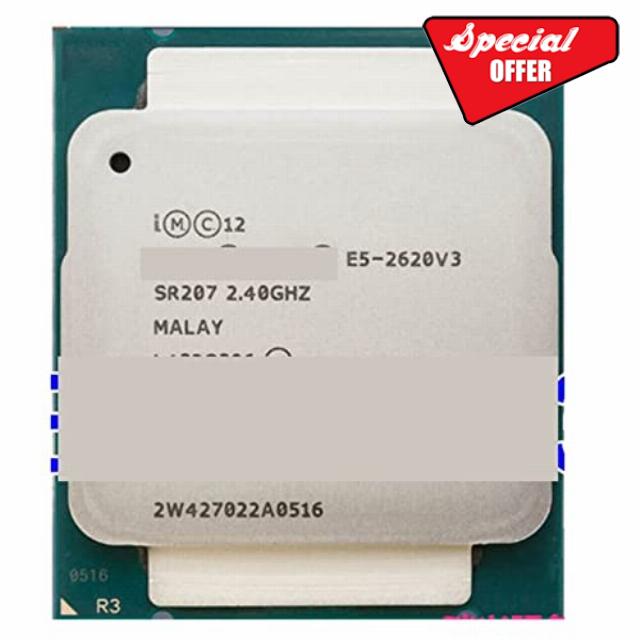 E5 2620 V3 LGA 2011-3 6 c SR207 2.4GHz 85W E5-2620V3 2620V3
